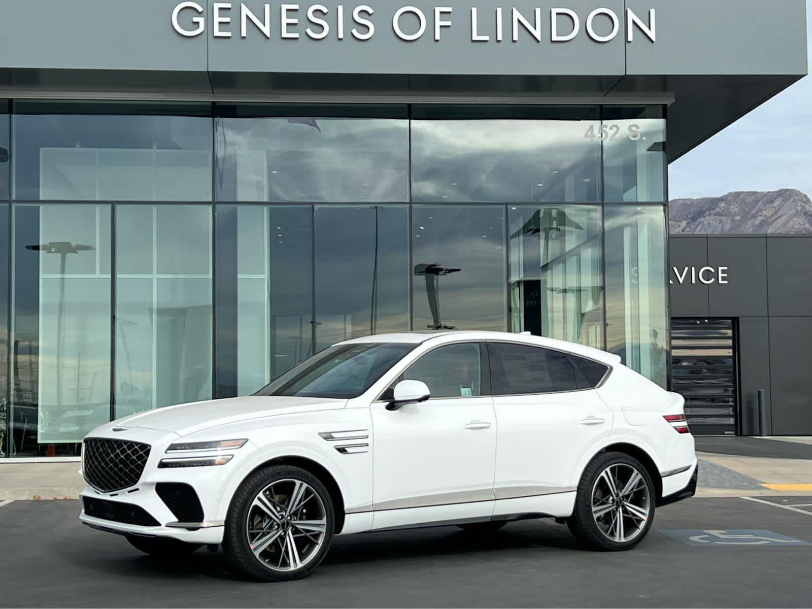 Alta White 2026 Genesis GV80 Coupe 3.5T E-SC AWD Coupe All-Wheel Drive Automatic