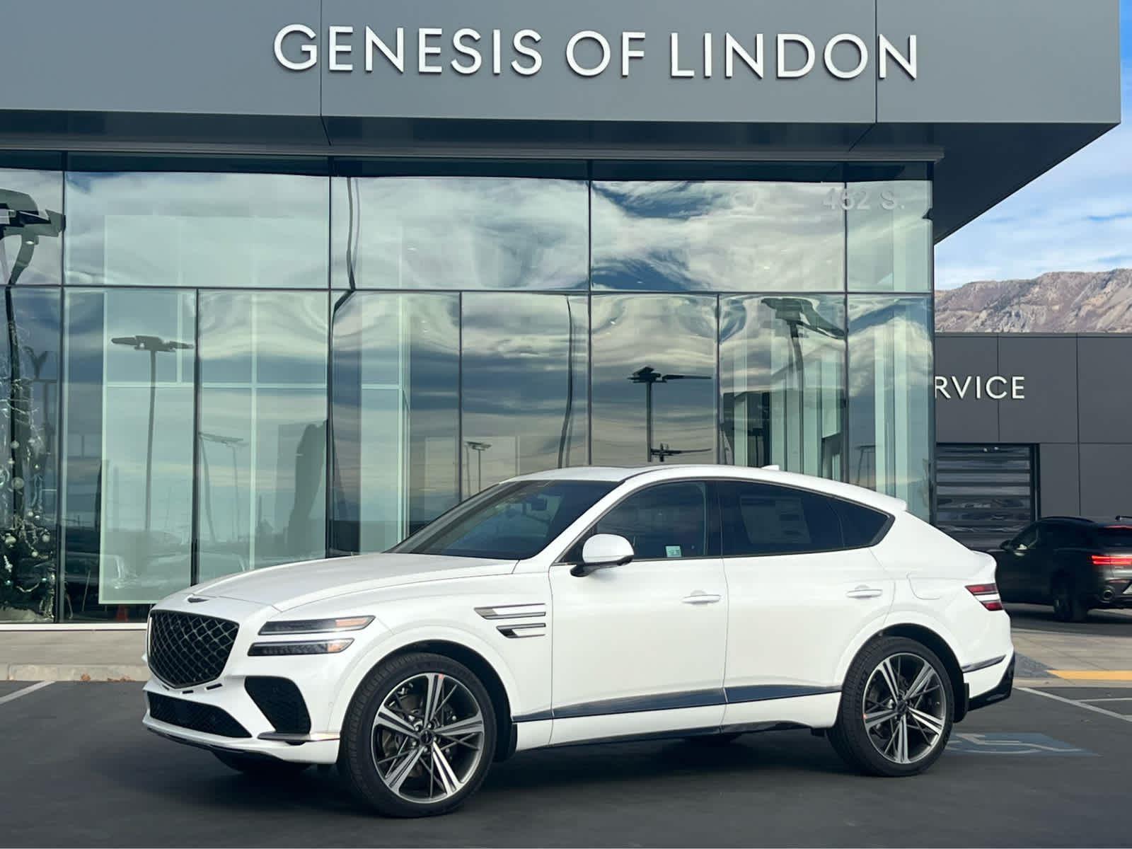 Uyuni White 2026 Genesis GV80 Coupe 3.5T E-SC AWD Coupe All-Wheel Drive Automatic