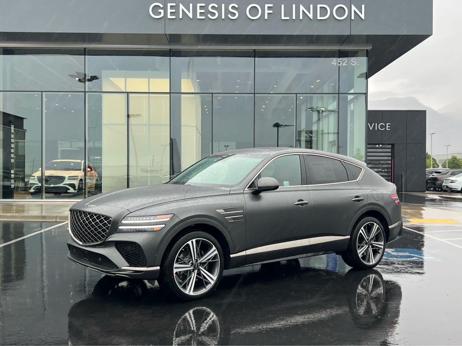 Makalu Gray Matte 2026 Genesis GV80 Coupe 3.5T E-SC AWD Coupe All-Wheel Drive Automatic