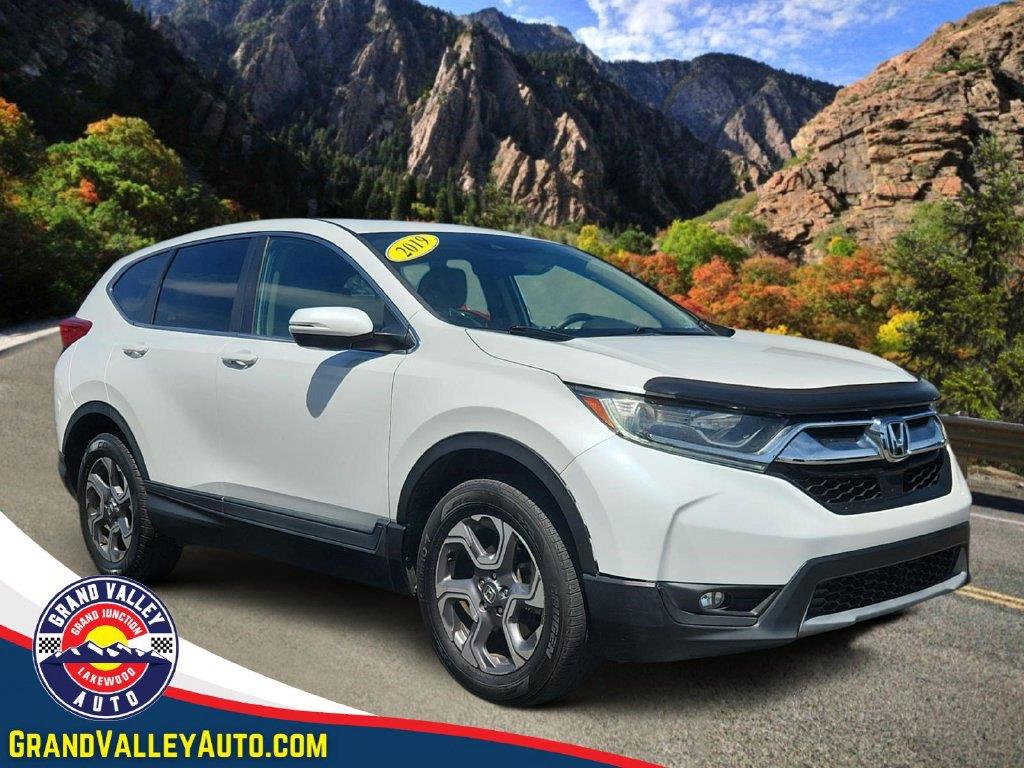 Platinum White Pearl 2019 Honda CR-V SUV / Crossover All-Wheel Drive Continuously Variable Transmission