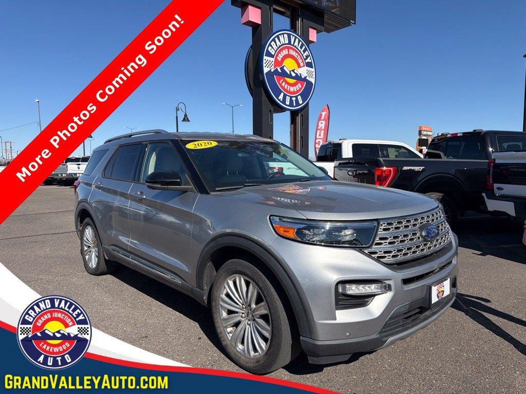 Iconic Silver 2020 Ford Explorer SUV / Crossover All-Wheel Drive Automatic