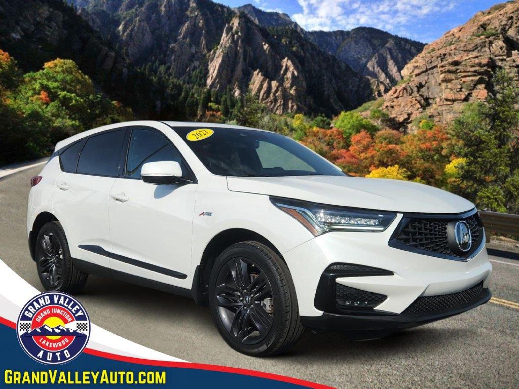 Platinum White Pearl 2021 Acura RDX SUV / Crossover All-Wheel Drive Automatic