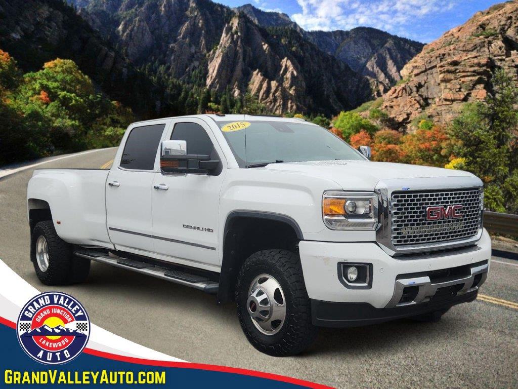 Onyx Black 2015 GMC Sierra 3500HD Pickup Truck Four-Wheel Drive 6-Speed Automatic