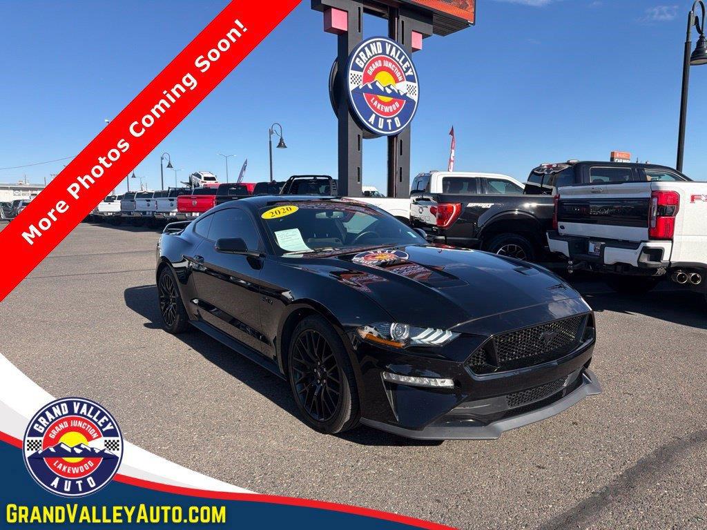 Shadow Black 2020 Ford Mustang Coupe Rear-Wheel Drive 6-Speed Manual