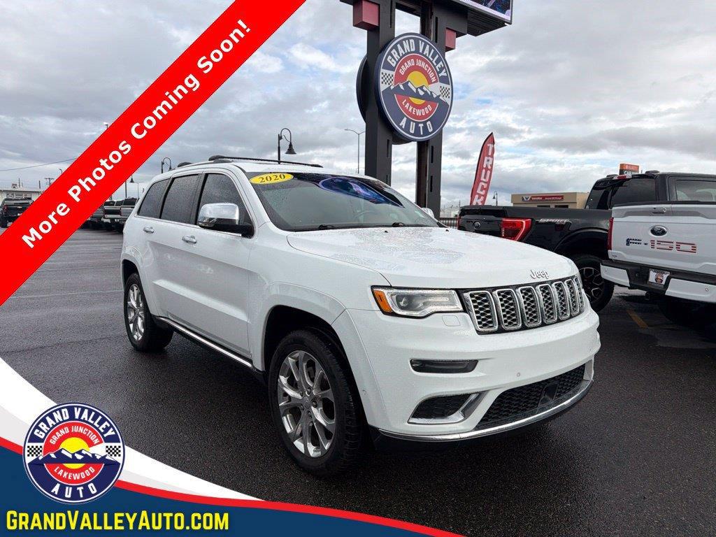 Bright White Clearcoat 2020 Jeep Grand Cherokee SUV / Crossover Four-Wheel Drive 8-Speed Automatic