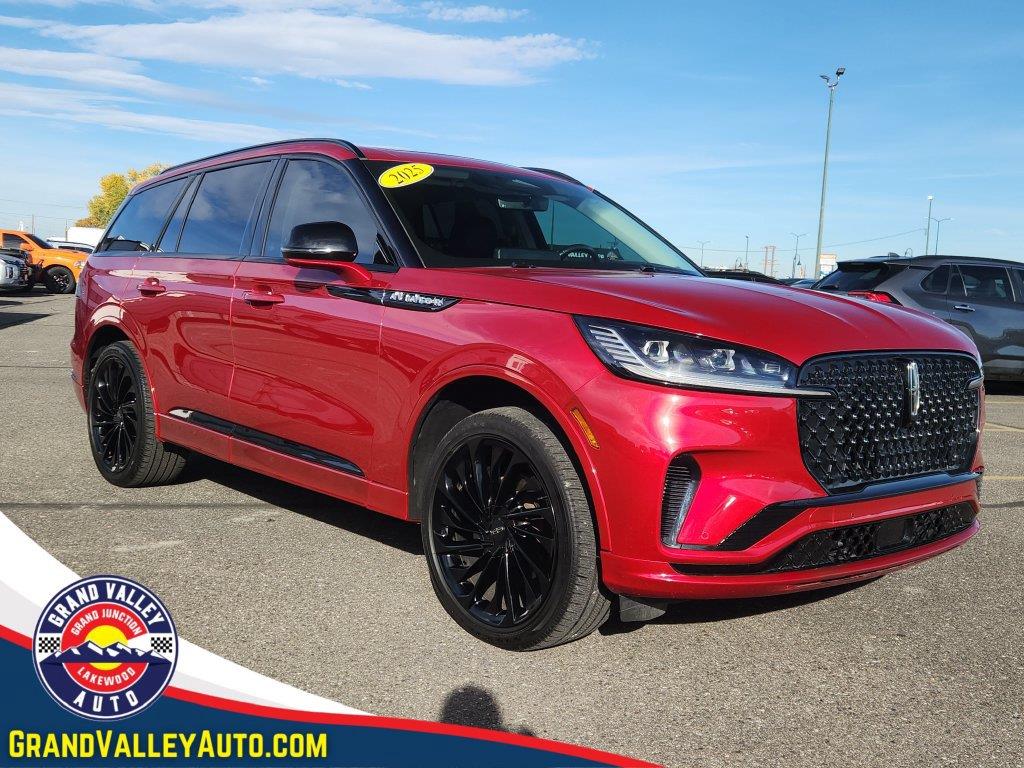 Red Carpet Tinted Clearcoat 2025 Lincoln Aviator SUV / Crossover All-Wheel Drive Automatic
