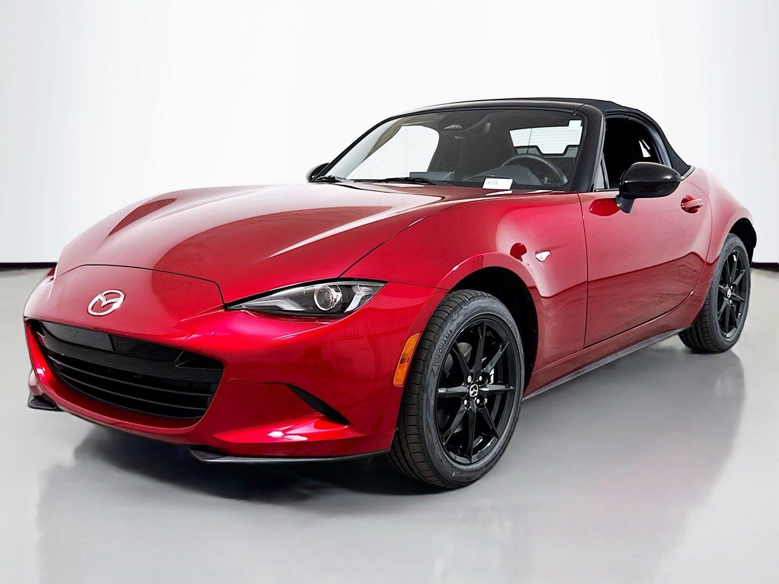 Soul Red Crystal Metallic 2026 Mazda MX-5 Miata Convertible Rear-Wheel Drive Manual