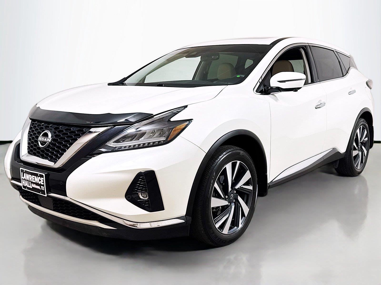 Pearl White Tricoat 2023 Nissan Murano SUV / Crossover Front-Wheel Drive Continuously Variable Transmission