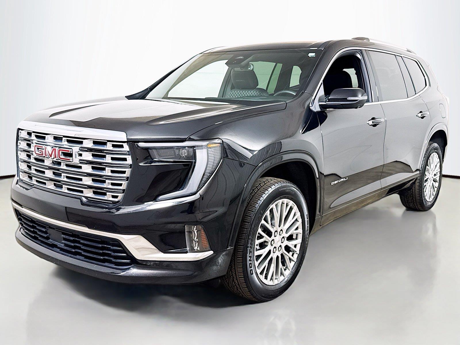 Black (Ebony Twilight Metallic) 2024 GMC Acadia SUV / Crossover Four-Wheel Drive 8-Speed Automatic