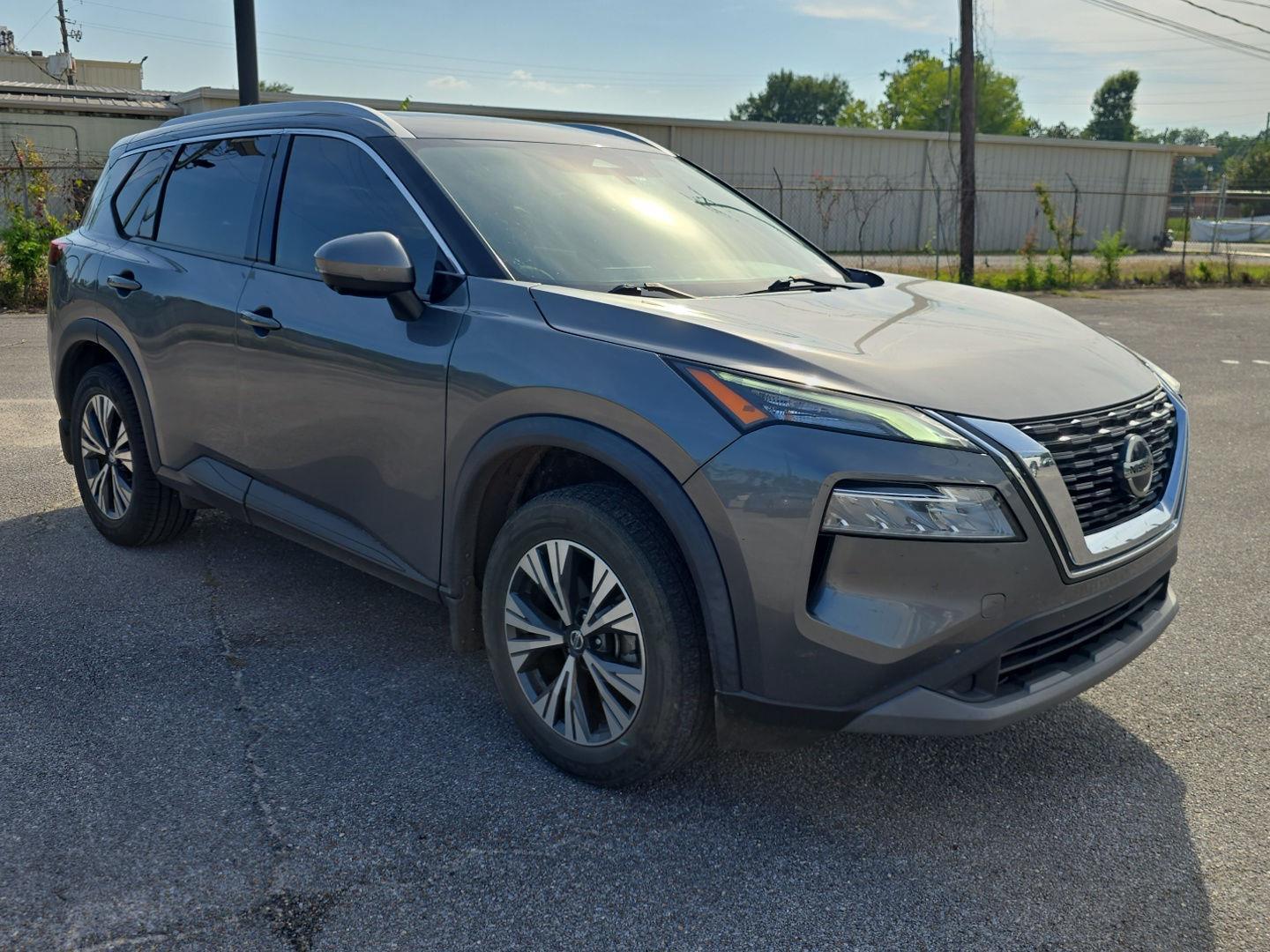 Gray (Gun Metallic) 2021 Nissan Rogue SUV / Crossover Front-Wheel Drive Continuously Variable Transmission