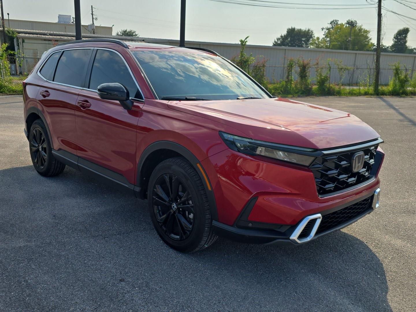 Radiant Red Metallic 2023 Honda CR-V Hybrid SUV / Crossover All-Wheel Drive Continuously Variable Transmission