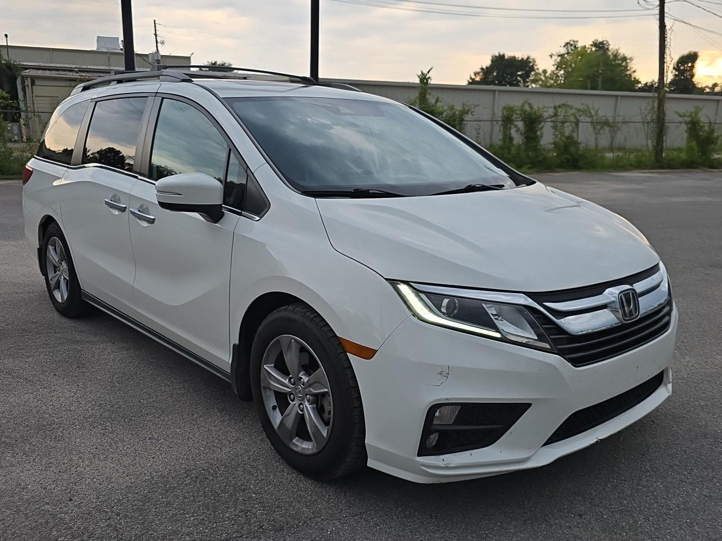 Platinum White Pearl 2020 Honda Odyssey Minivan Front-Wheel Drive Automatic