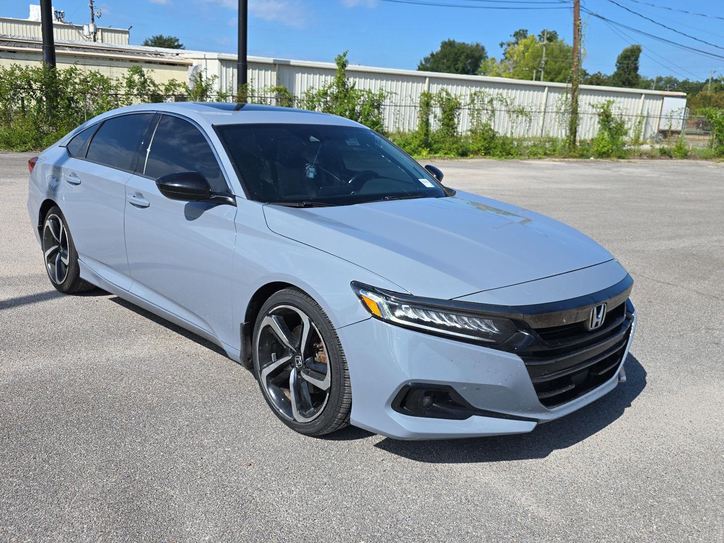 Sonic Gray Pearl 2022 Honda Accord Sedan Front-Wheel Drive Automatic