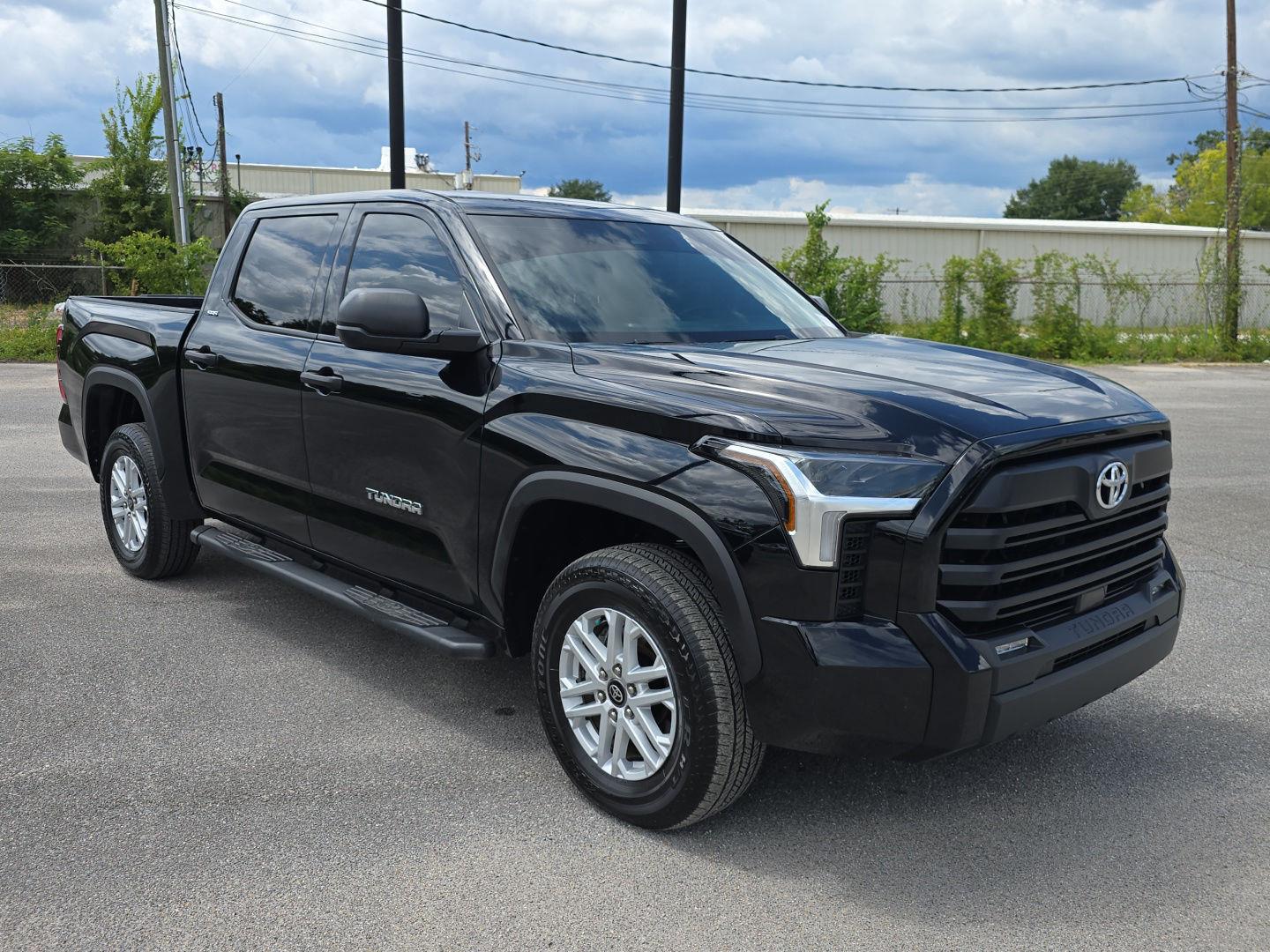 Midnight Black Metallic 2025 Toyota Tundra Pickup Truck Four-Wheel Drive Automatic