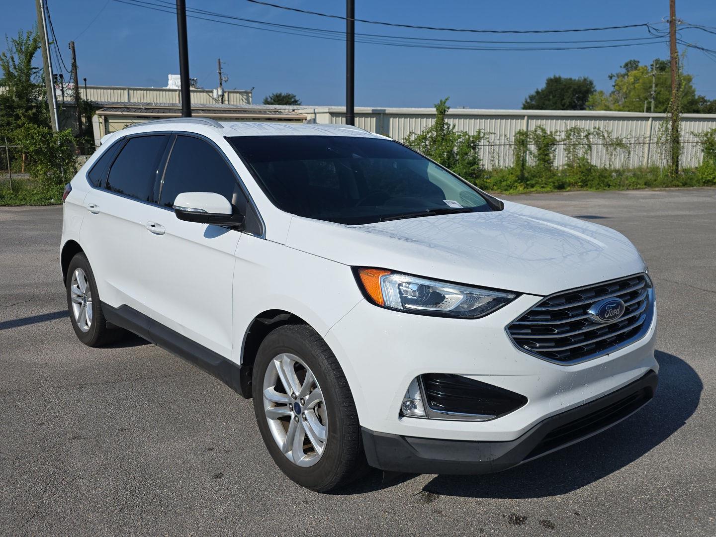 Oxford White 2020 Ford Edge SUV / Crossover Front-Wheel Drive 8-Speed Automatic