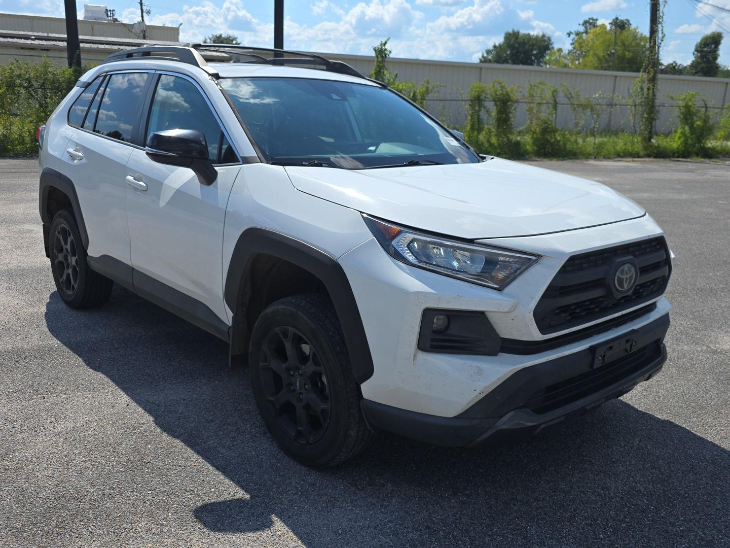 Super White 2020 Toyota RAV4 SUV / Crossover All-Wheel Drive Automatic
