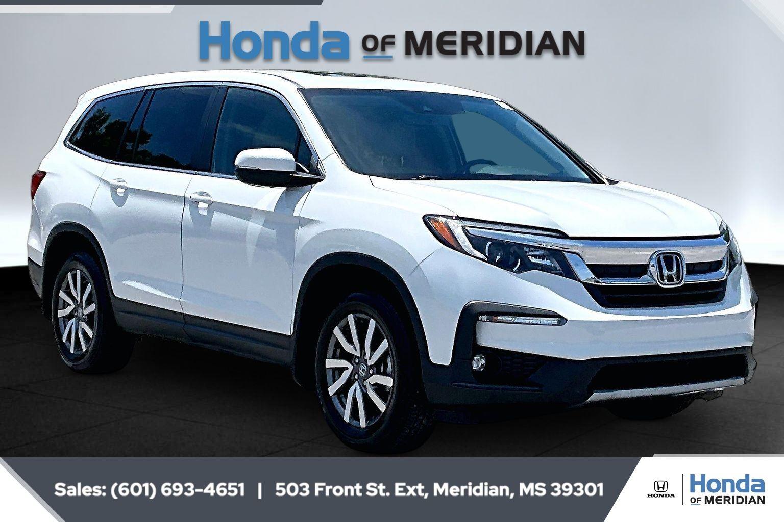 Platinum White Pearl 2022 Honda Pilot EX-L FWD SUV / Crossover Front-Wheel Drive 9-Speed Automatic