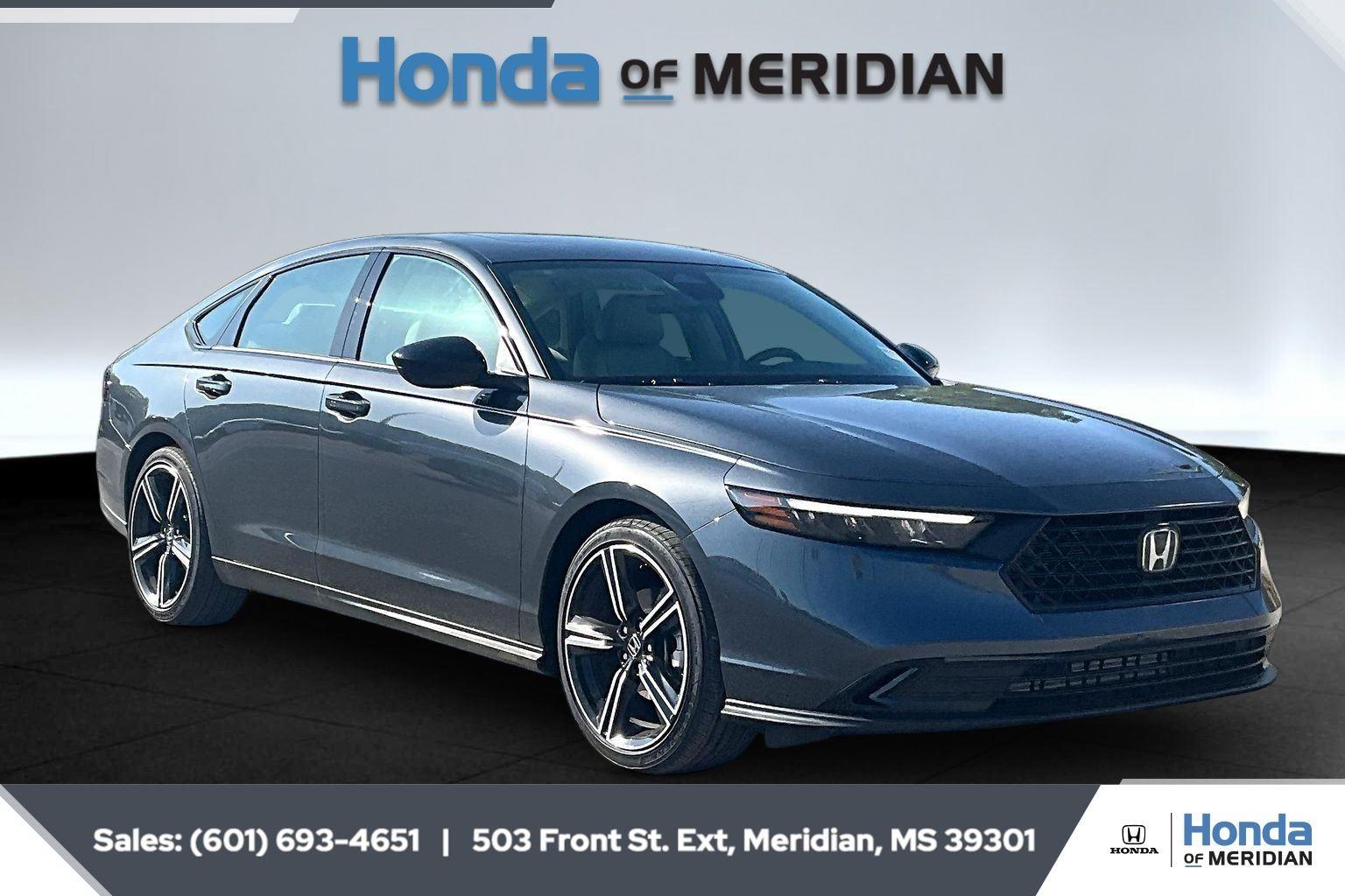 Meteorite Gray Metallic 2026 Honda Accord Sedan Front-Wheel Drive Continuously Variable Transmission