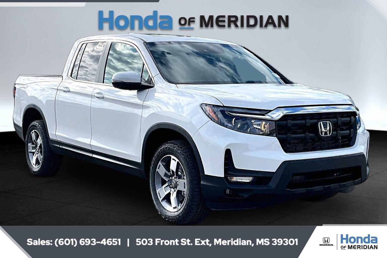 Platinum White Pearl 2026 Honda Ridgeline Pickup Truck All-Wheel Drive 9-Speed Automatic