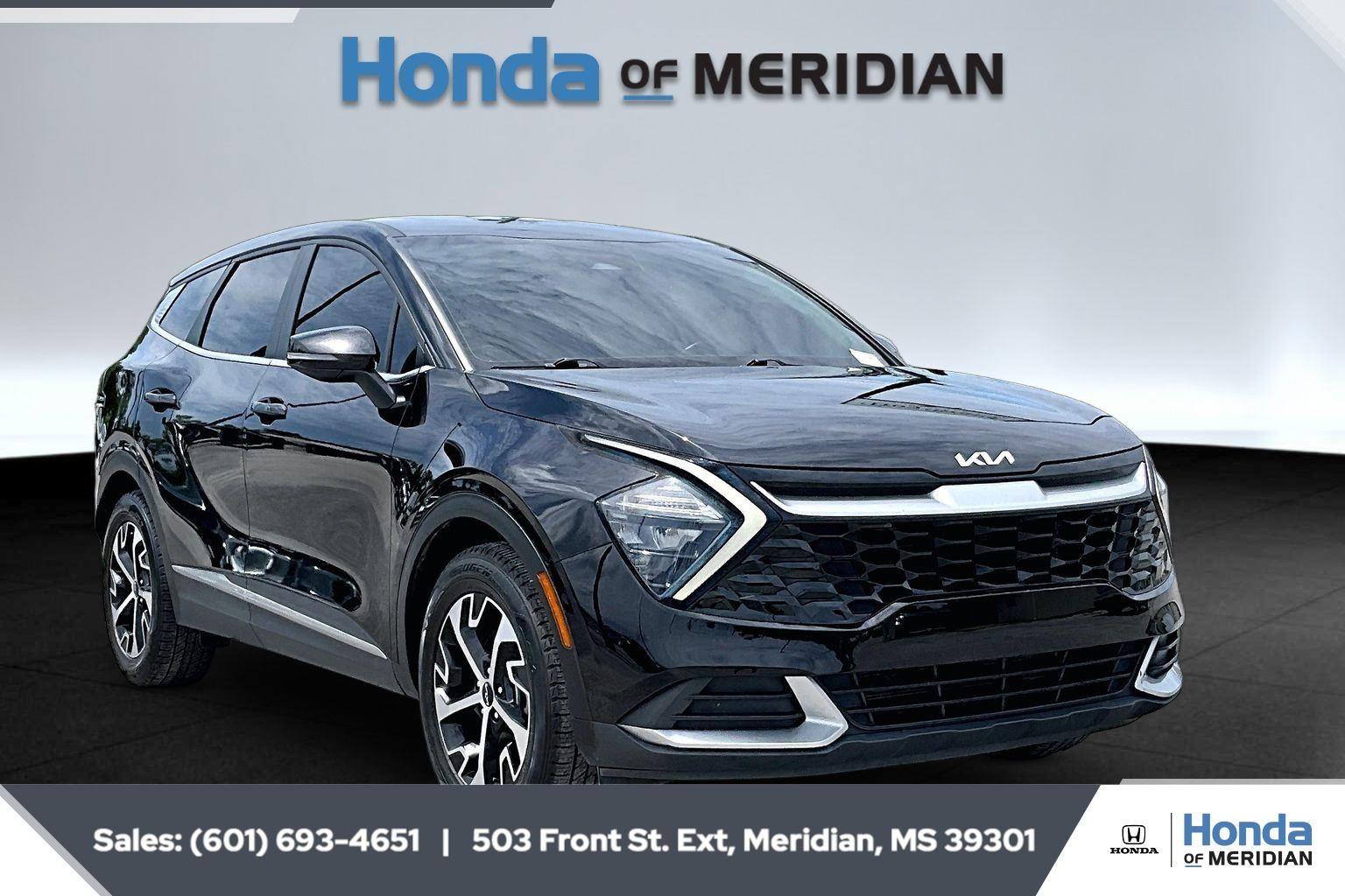 Ebony Black 2023 Kia Sportage SUV / Crossover Front-Wheel Drive 8-Speed Automatic