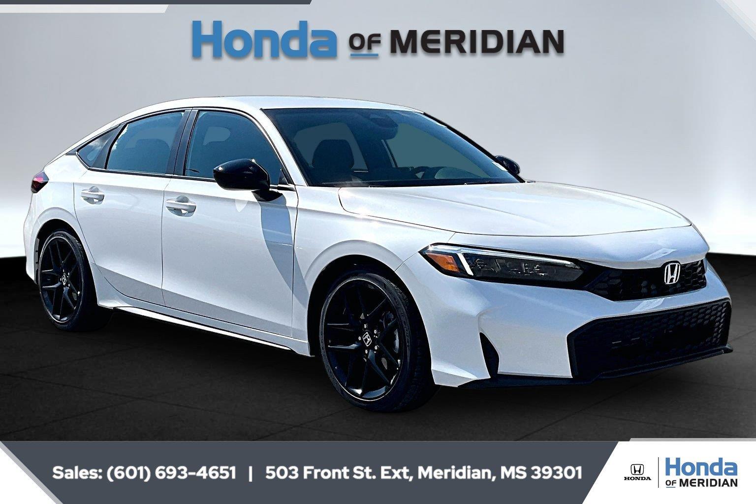Platinum White Pearl 2026 Honda Civic Hatchback Hatchback Front-Wheel Drive Continuously Variable Transmission