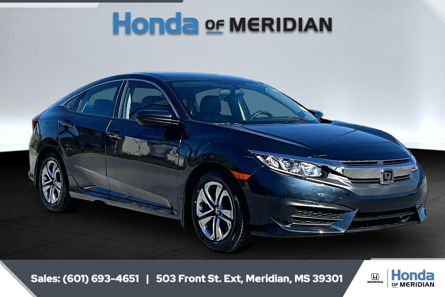  2017 Honda Civic Sedan Front-Wheel Drive Continuously Variable Transmission