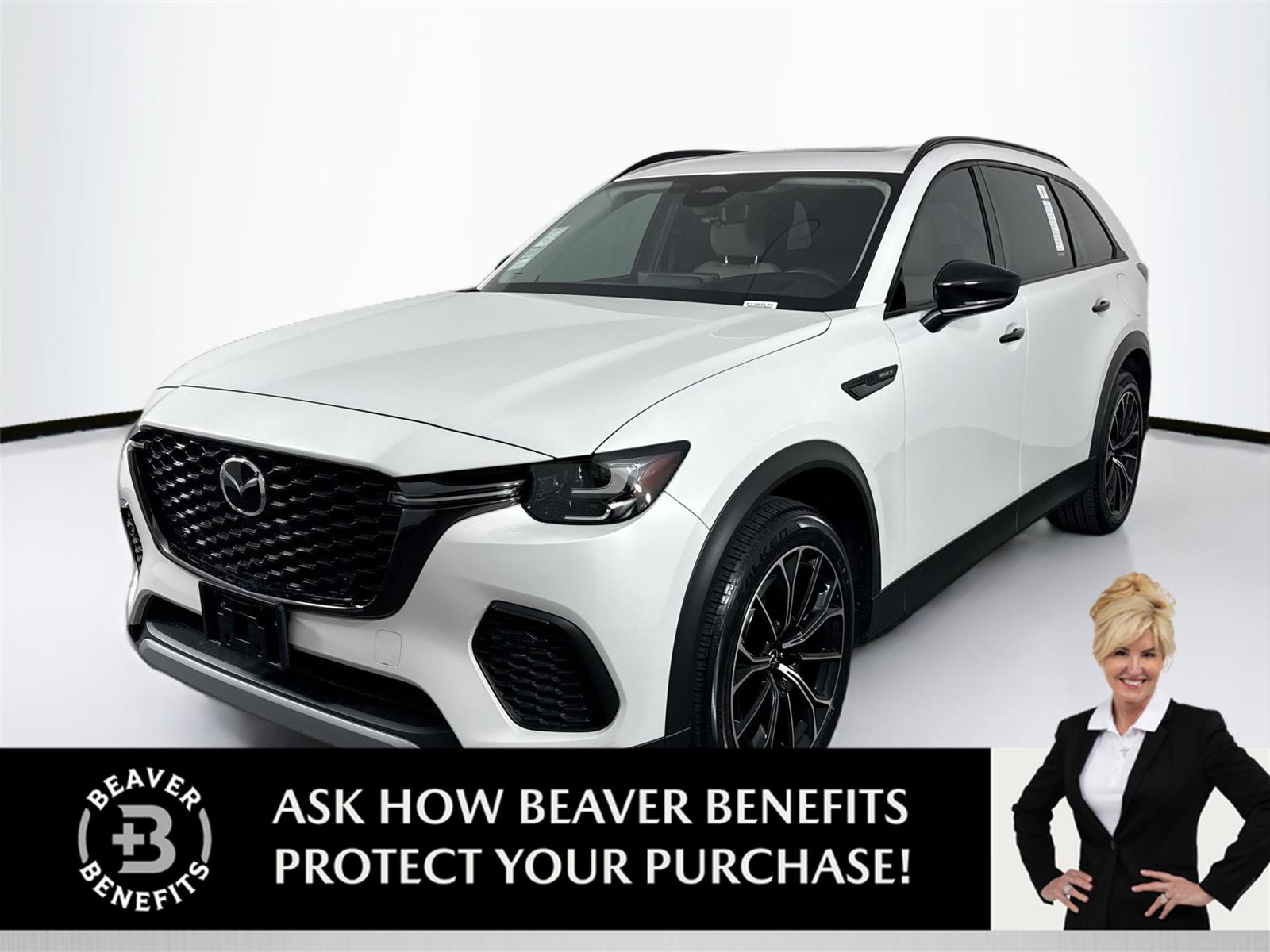 Rhodium White Premium 2025 Mazda CX-70 SUV / Crossover All-Wheel Drive Automatic