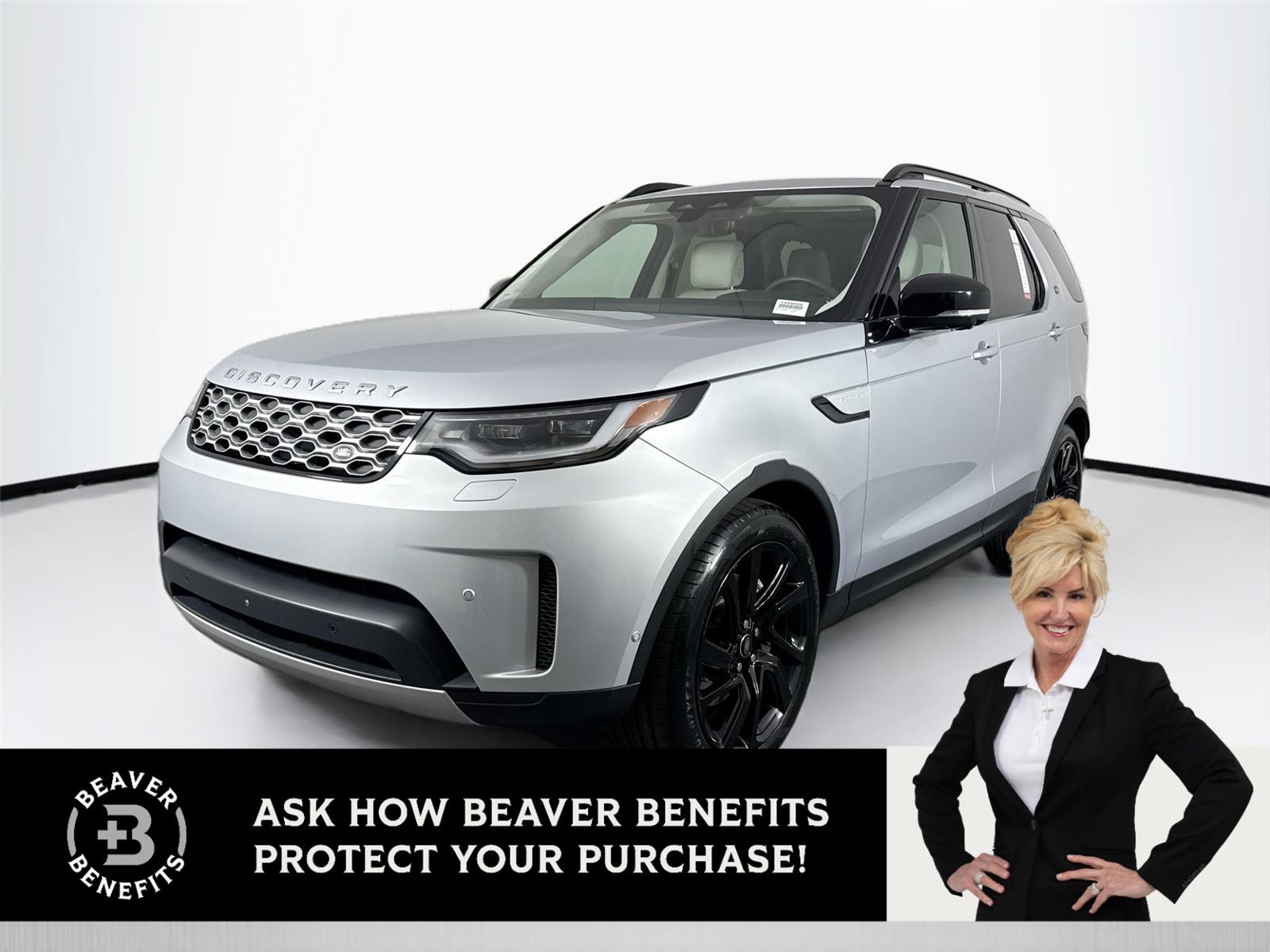 Hakuba Silver Metallic 2024 Land Rover Discovery P300 S AWD SUV / Crossover All-Wheel Drive Automatic