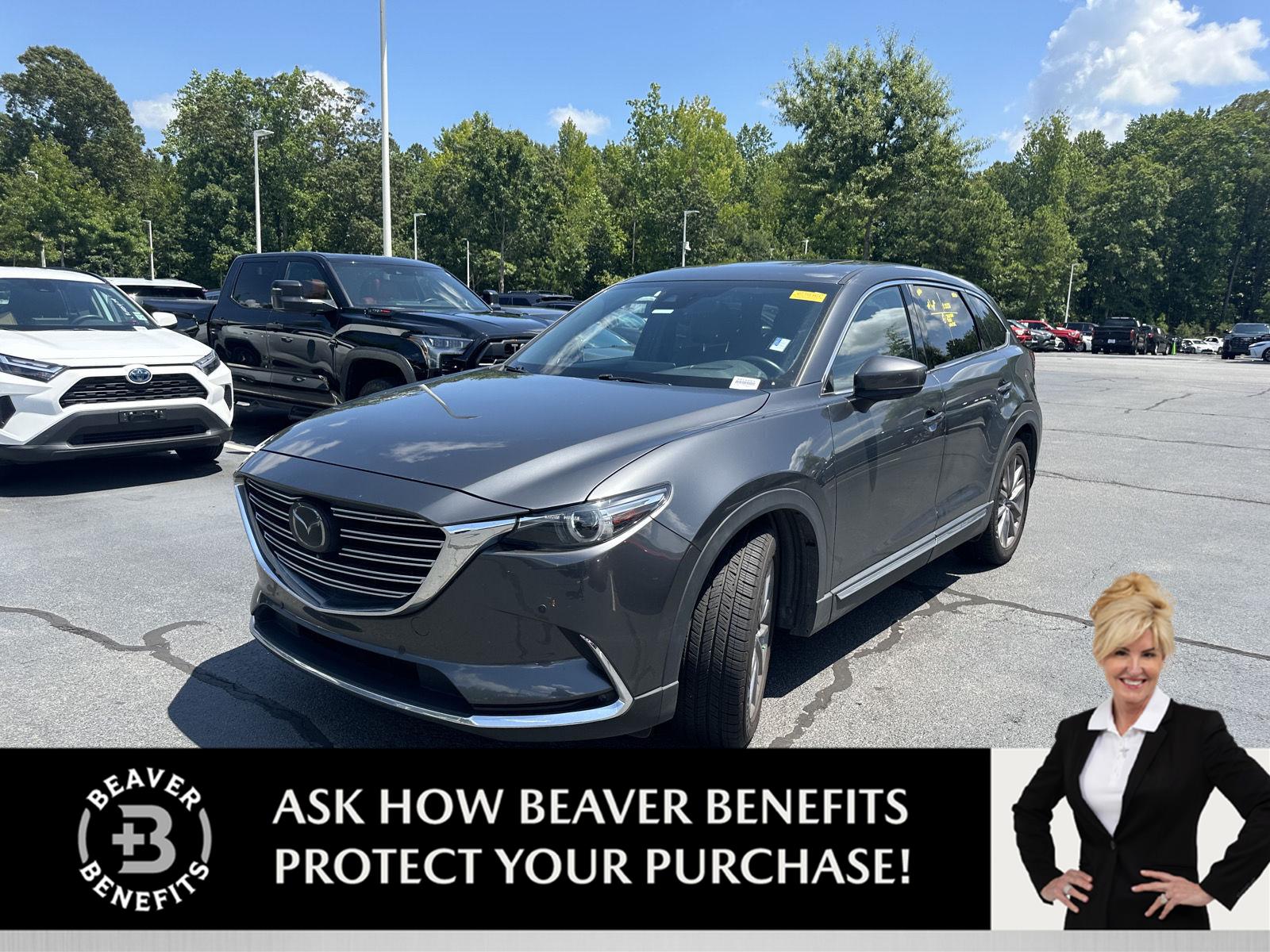 Machine Gray Metallic 2021 Mazda CX-9 SUV / Crossover Front-Wheel Drive Automatic