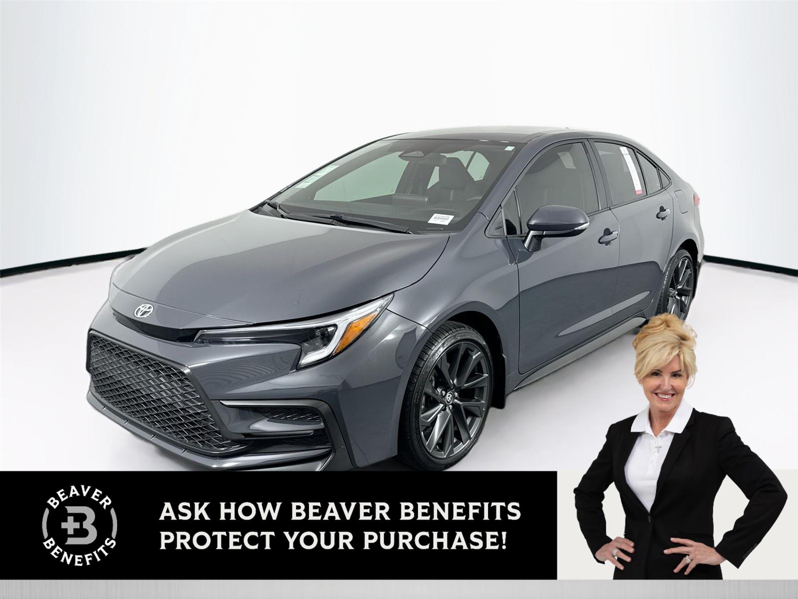 Underground 2025 Toyota Corolla SE FWD Sedan Front-Wheel Drive Continuously Variable Transmission