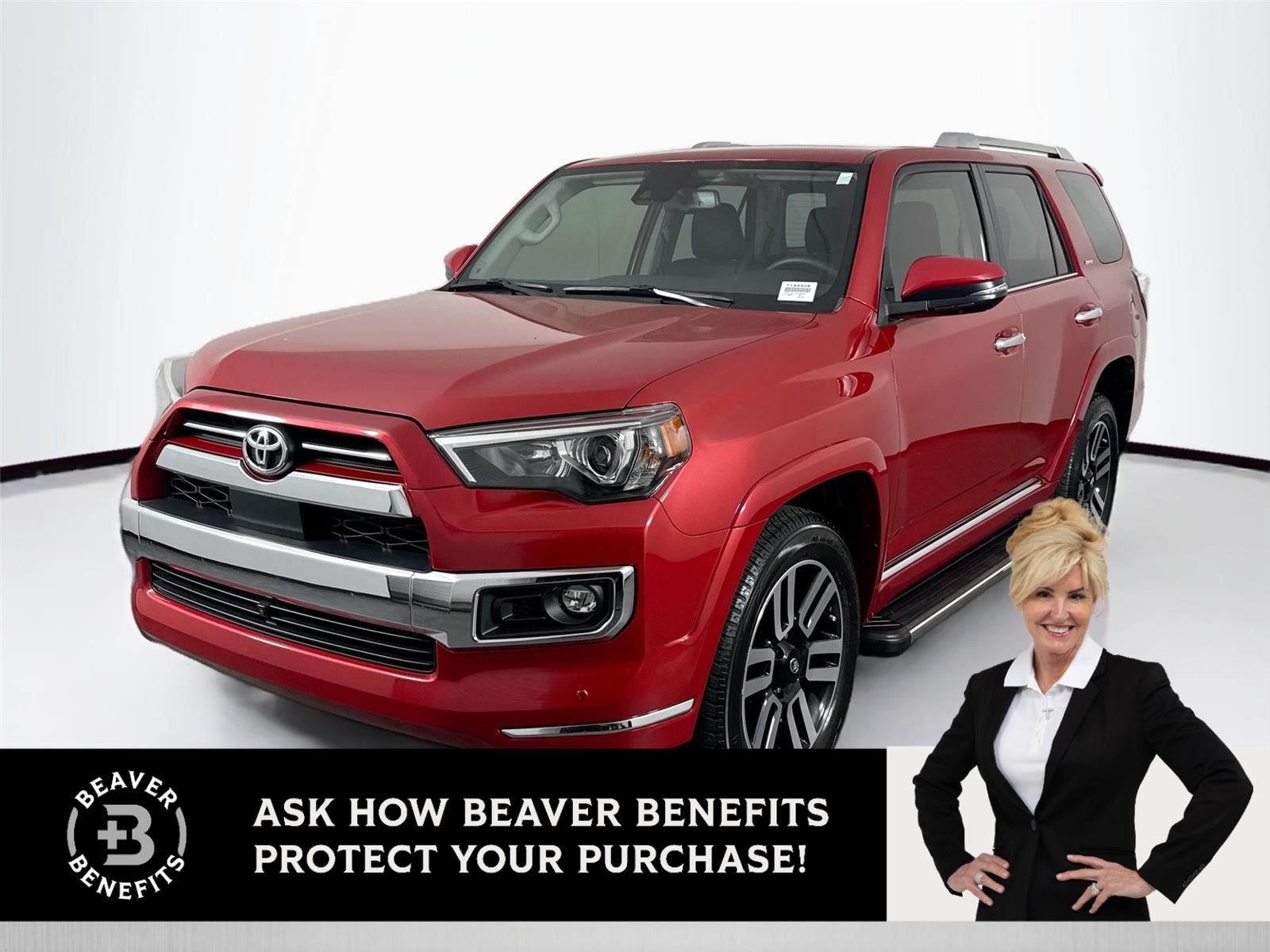 Barcelona Red Metallic 2023 Toyota 4Runner Limited 4WD SUV / Crossover All-Wheel Drive 5-Speed Automatic