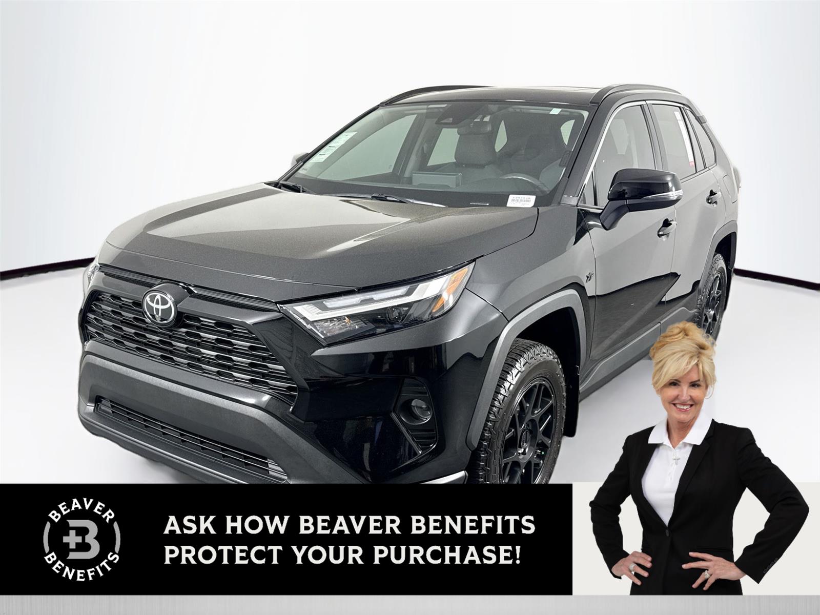 Midnight Black Metallic 2024 Toyota RAV4 XLE FWD SUV / Crossover Front-Wheel Drive 8-Speed Automatic