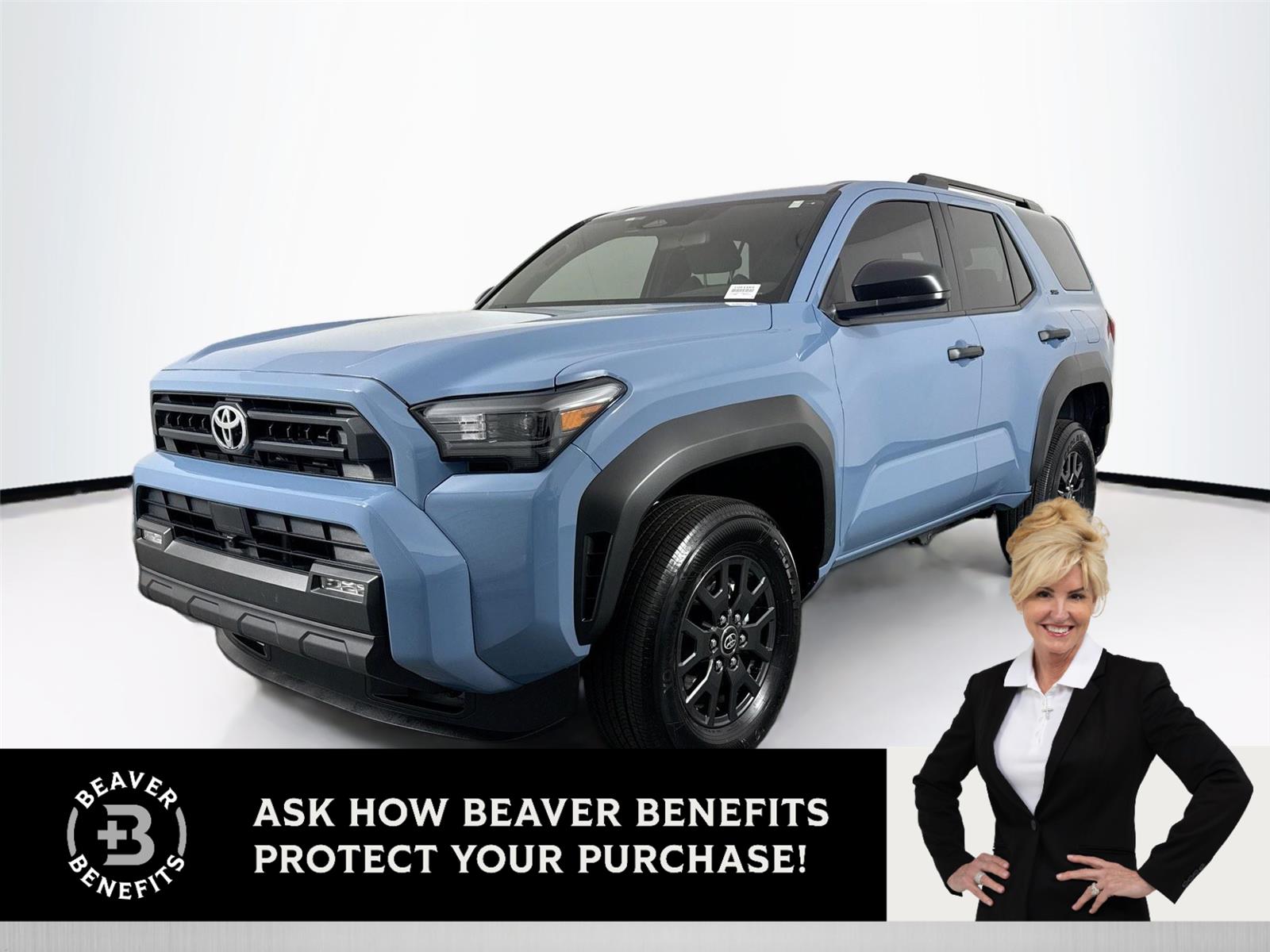 Heritage Blue 2025 Toyota 4Runner SR5 4WD SUV / Crossover Four-Wheel Drive 8-Speed Automatic