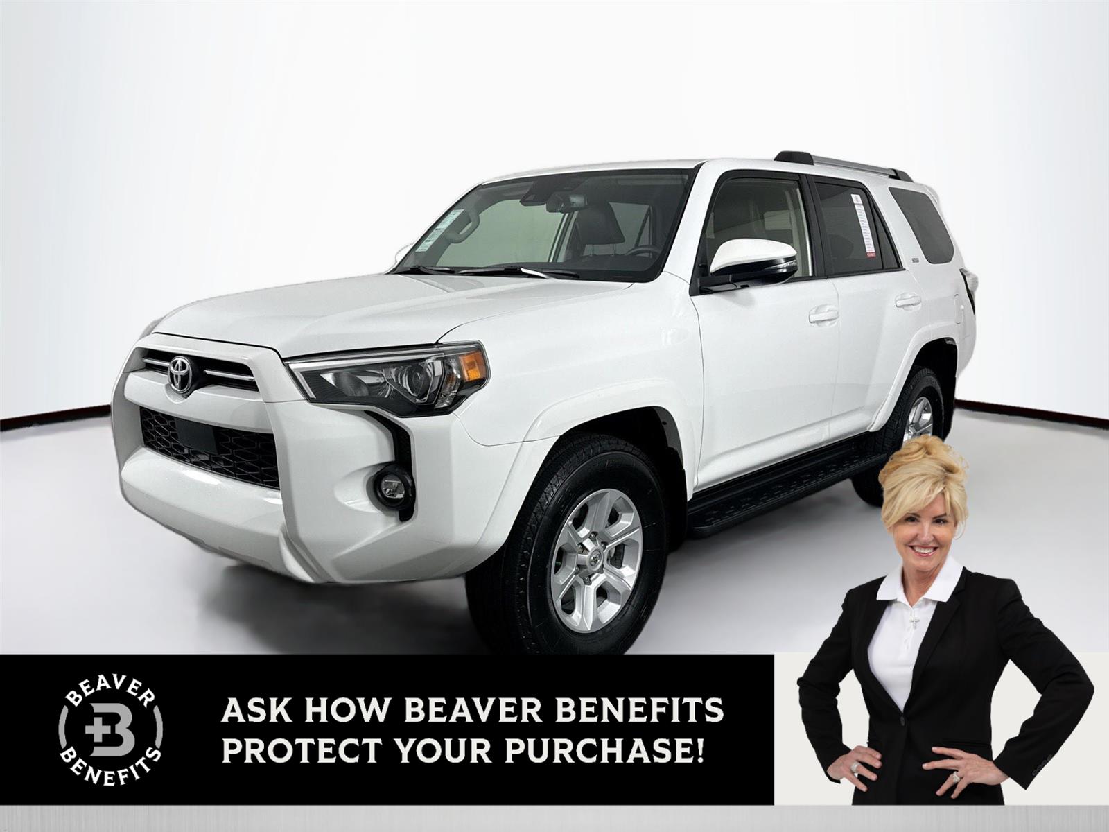 White 2022 Toyota 4Runner SR5 Premium 4WD SUV / Crossover Four-Wheel Drive Automatic