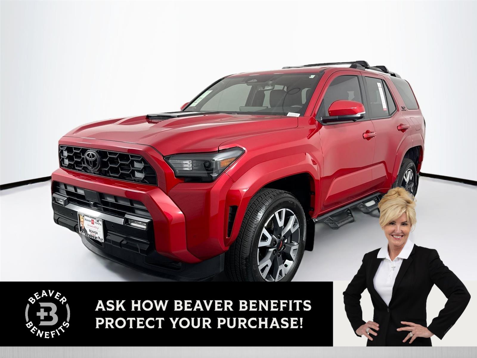 Supersonic Red 2025 Toyota 4Runner TRD Sport Premium RWD SUV / Crossover 4X2 8-Speed Automatic