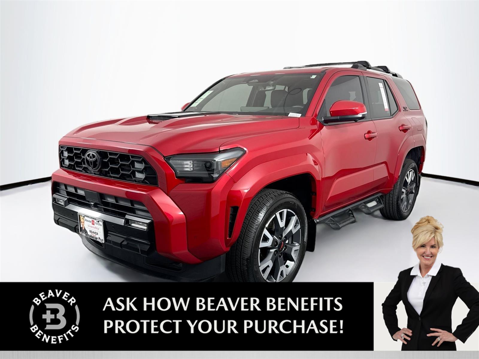 Supersonic Red 2025 Toyota 4Runner TRD Sport Premium RWD SUV / Crossover 4X2 8-Speed Automatic