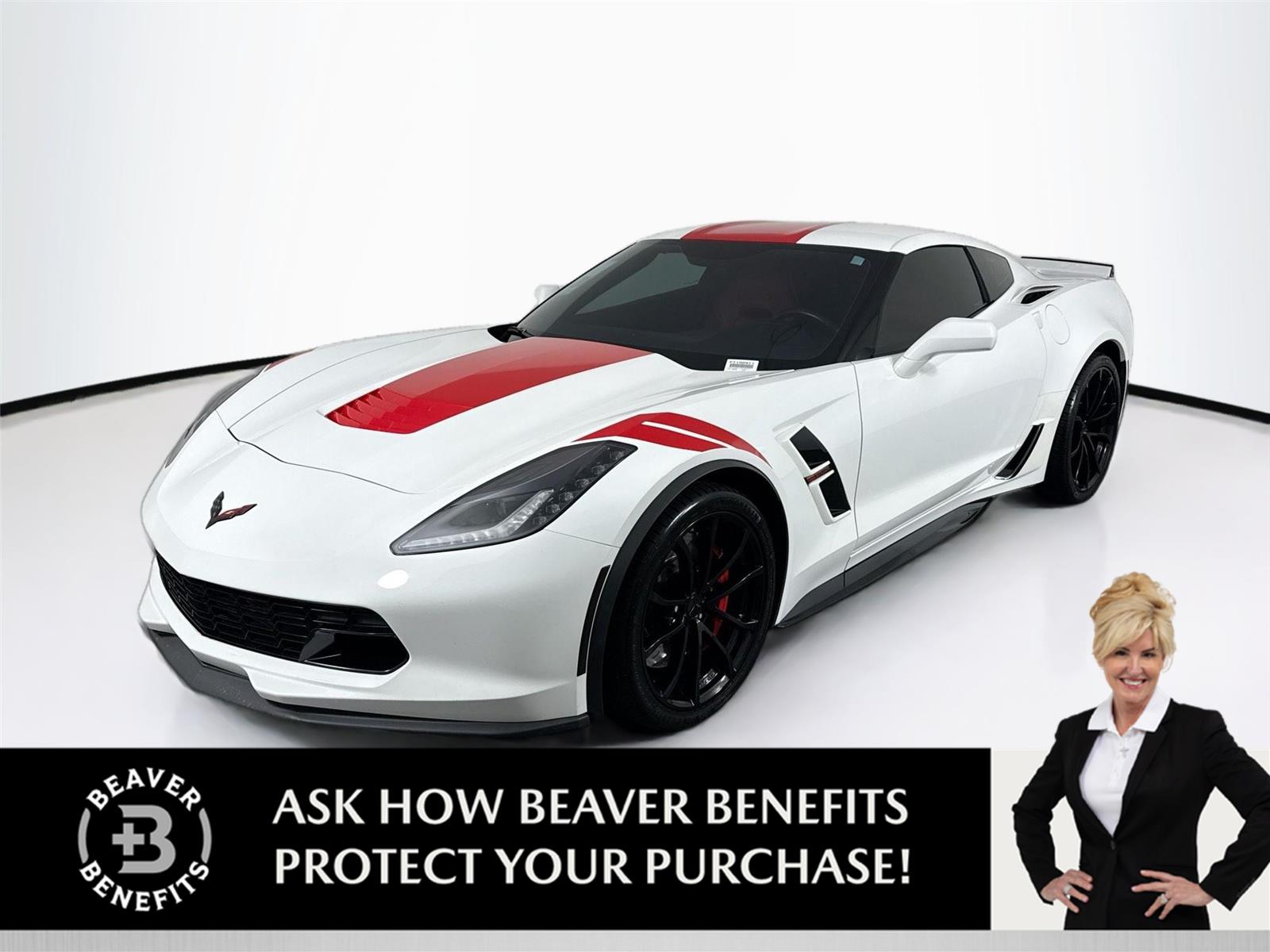 Arctic White 2018 Chevrolet Corvette Coupe Rear-Wheel Drive 7-Speed Manual