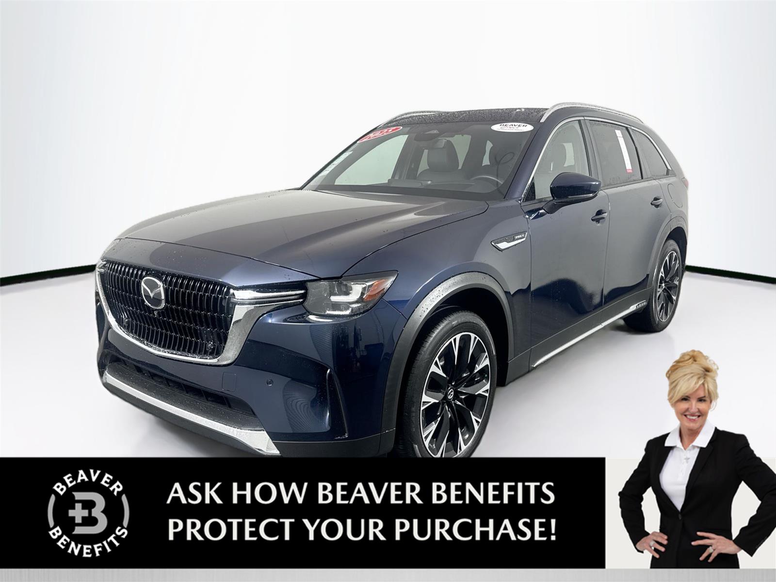 Deep Crystal Blue Mica 2025 Mazda CX-90 PHEV Premium Plus AWD SUV / Crossover All-Wheel Drive Automatic