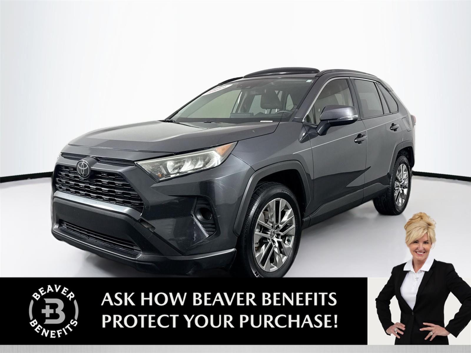 Magnetic Gray Metallic 2020 Toyota RAV4 SUV / Crossover Front-Wheel Drive 8-Speed Automatic