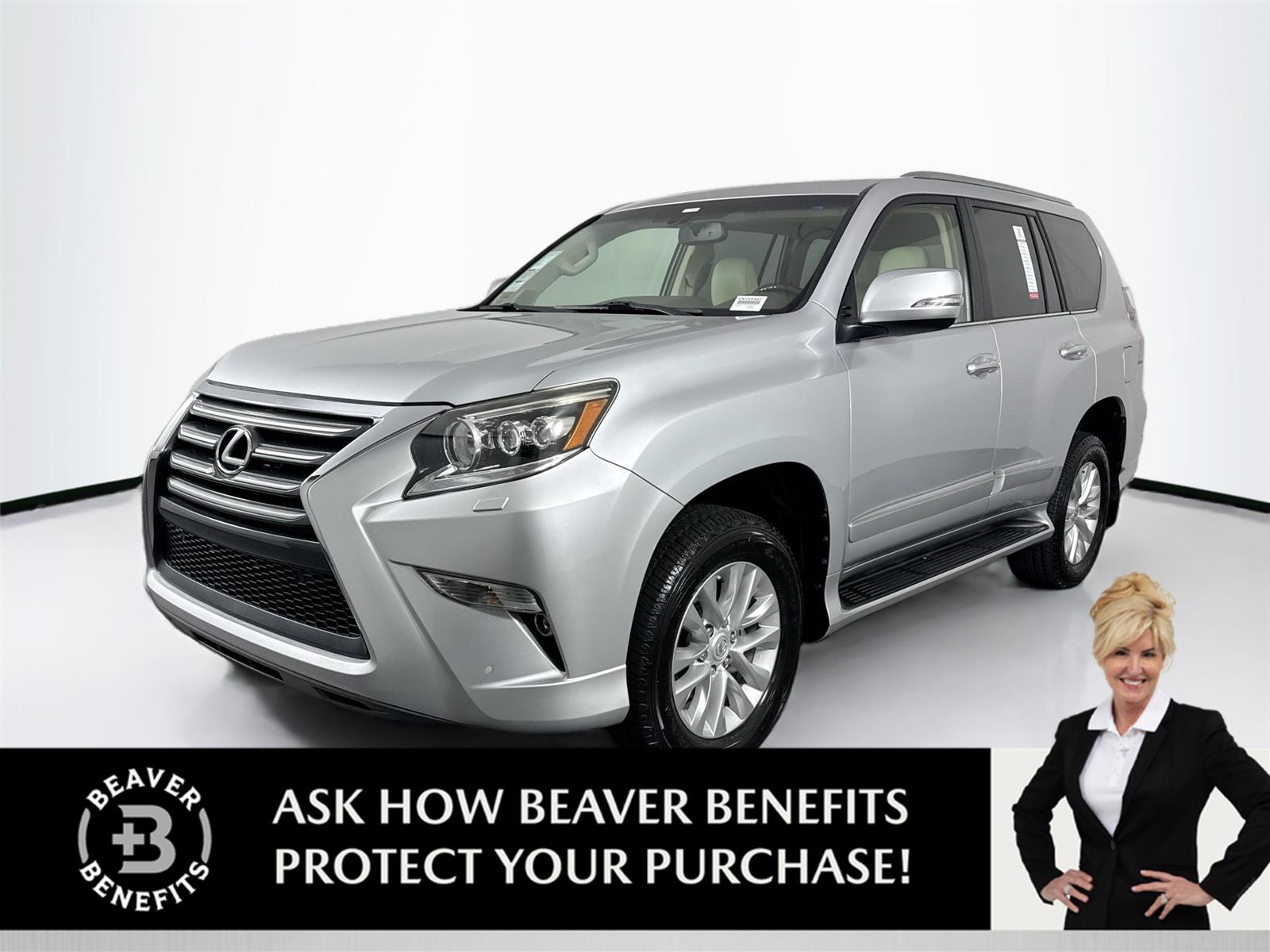 Silver Lining Metallic 2017 Lexus GX 460 4WD SUV / Crossover All-Wheel Drive Automatic