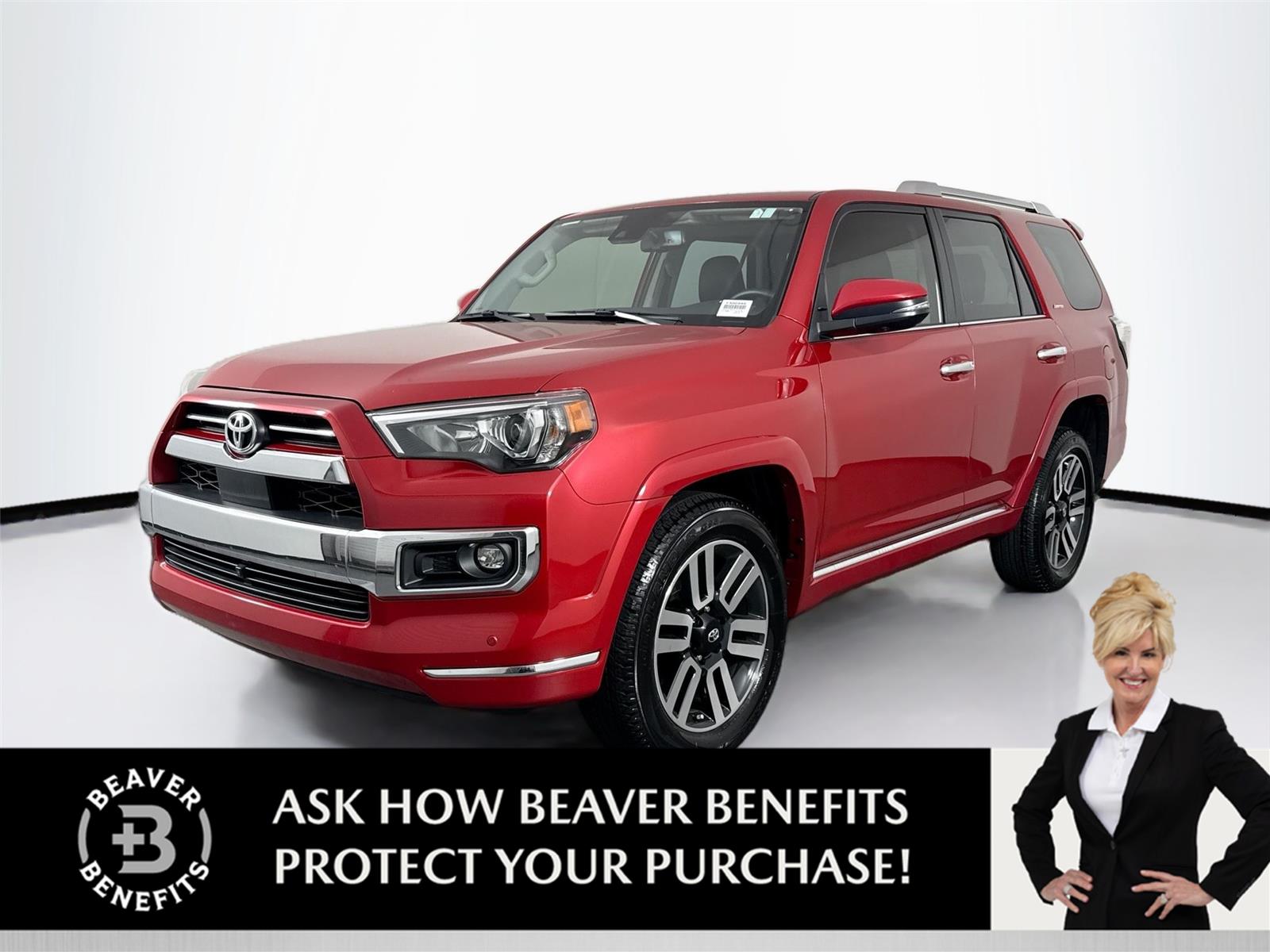 Barcelona Red Metallic 2023 Toyota 4Runner Limited RWD SUV / Crossover 4X2 5-Speed Automatic