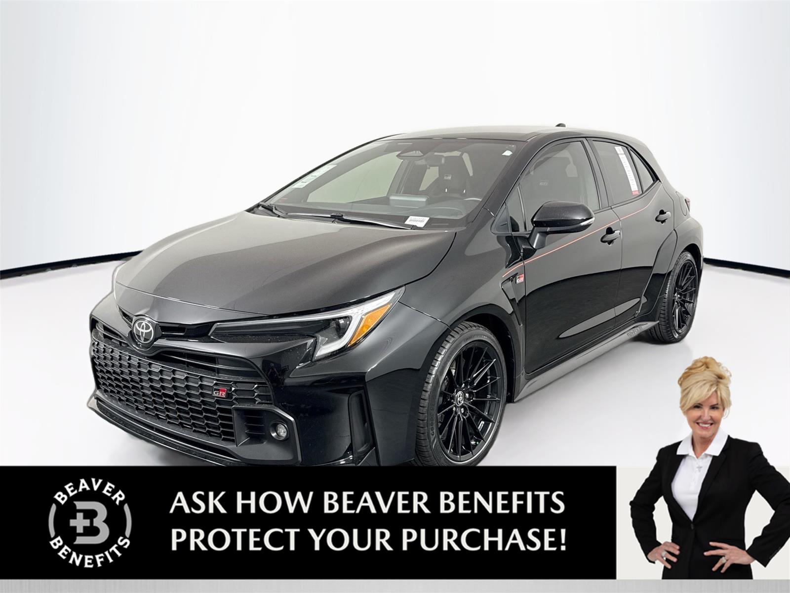 Black 2024 Toyota GR Corolla Hatchback All-Wheel Drive Manual
