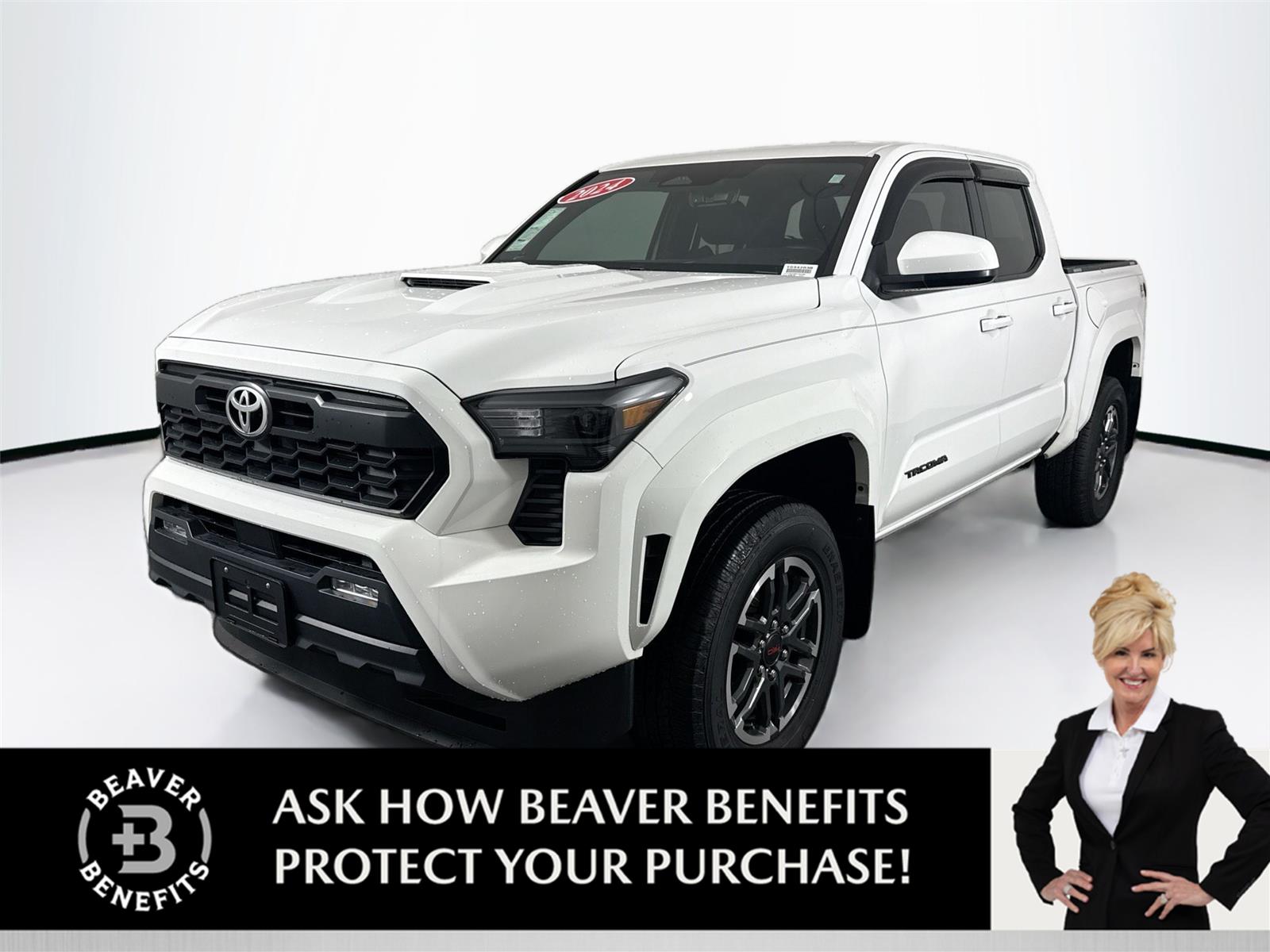 Ice Cap 2024 Toyota Tacoma Pickup Truck Four-Wheel Drive Automatic