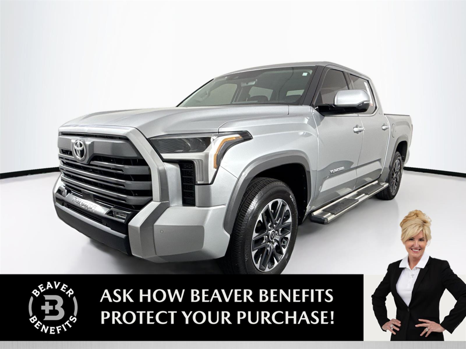 Celestial Silver Metallic 2023 Toyota Tundra Pickup Truck 4X2 Automatic