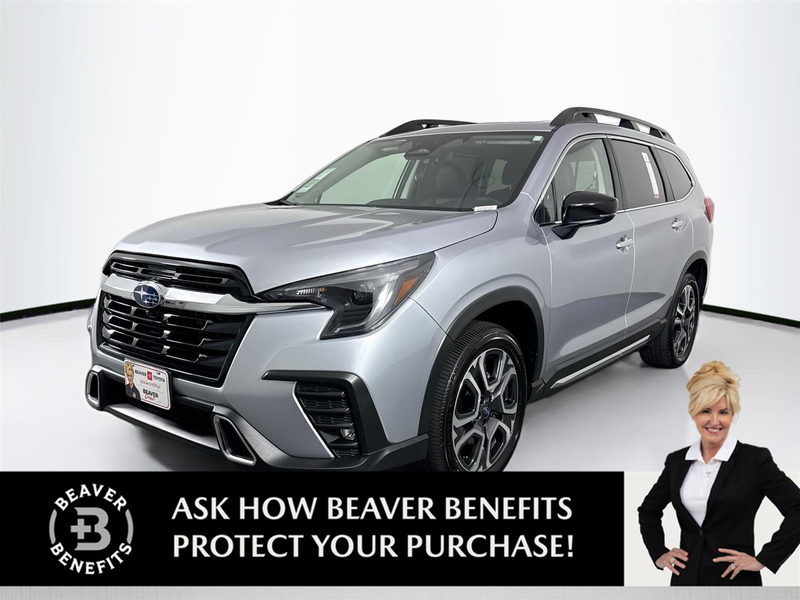 Ice Silver Metallic 2025 Subaru Ascent SUV / Crossover All-Wheel Drive Continuously Variable Transmission