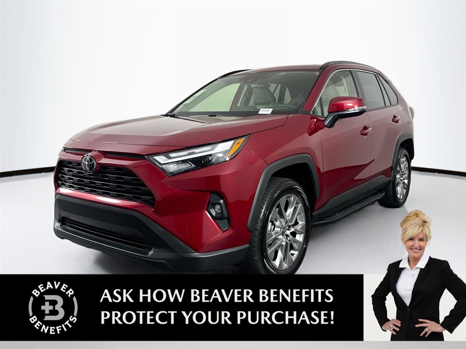 Red (Ruby Flare Pearl) 2025 Toyota RAV4 SUV / Crossover All-Wheel Drive Automatic