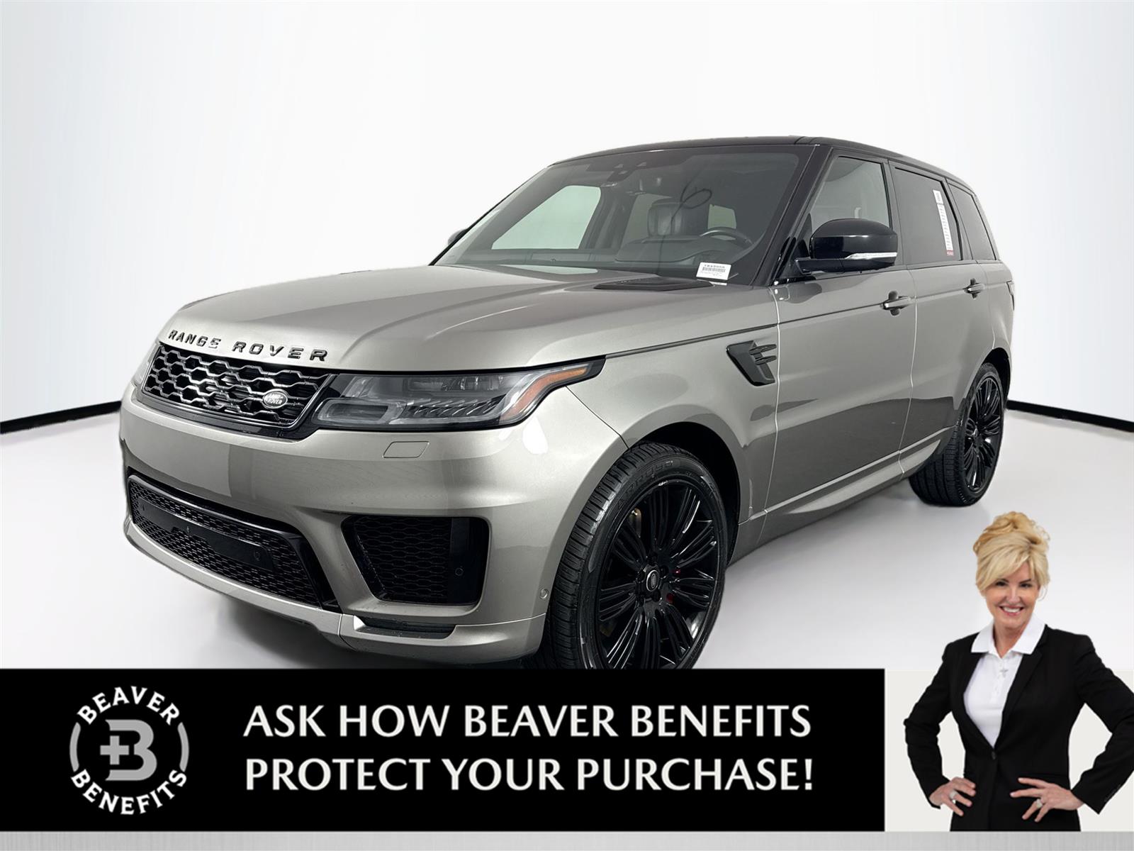 Silicon Silver Premium Metallic 2019 Land Rover Range Rover Sport SUV / Crossover All-Wheel Drive Automatic