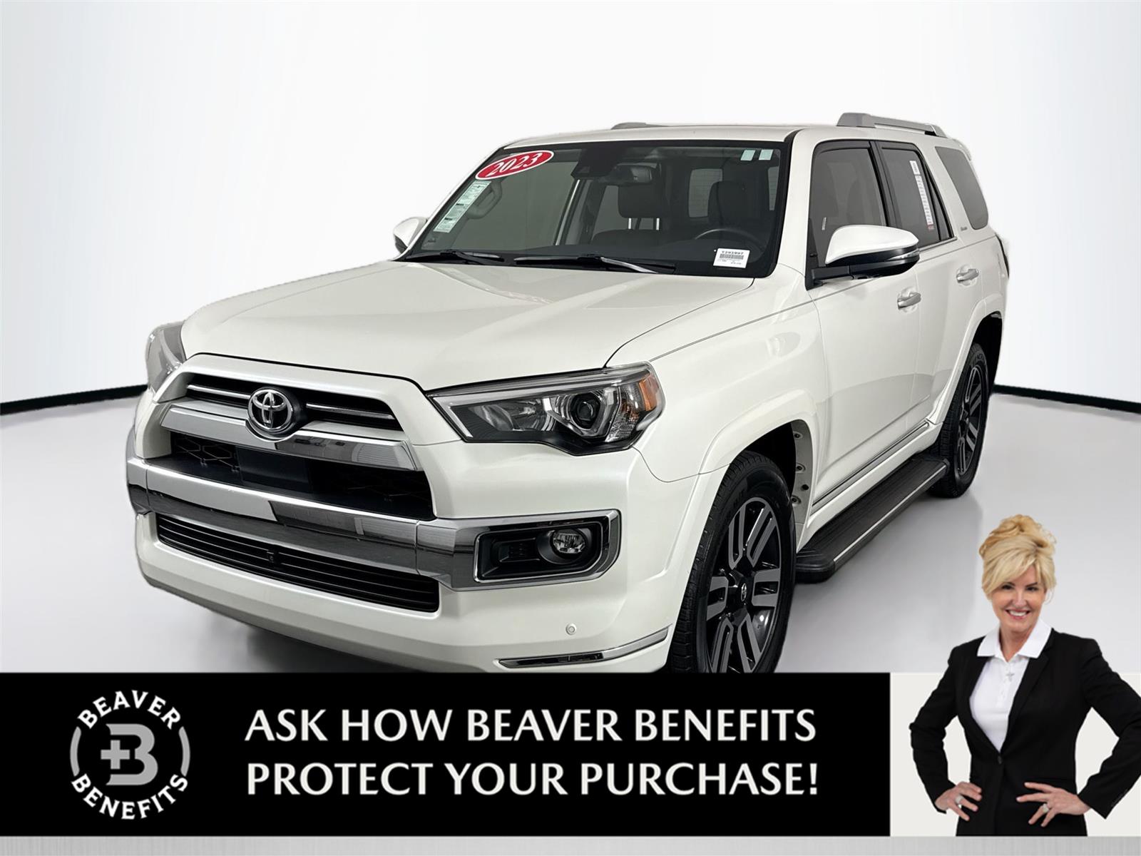 White (Blizzard Pearl) 2023 Toyota 4Runner SUV / Crossover 4X2 Automatic