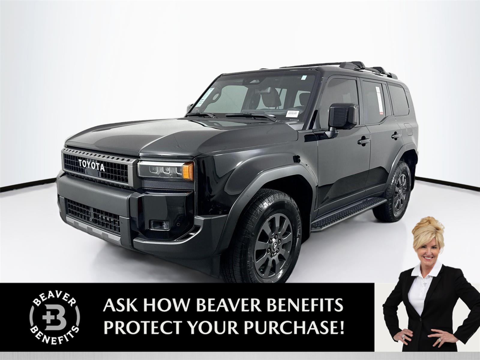 Black 2025 Toyota Land Cruiser SUV / Crossover Four-Wheel Drive 8-Speed Automatic