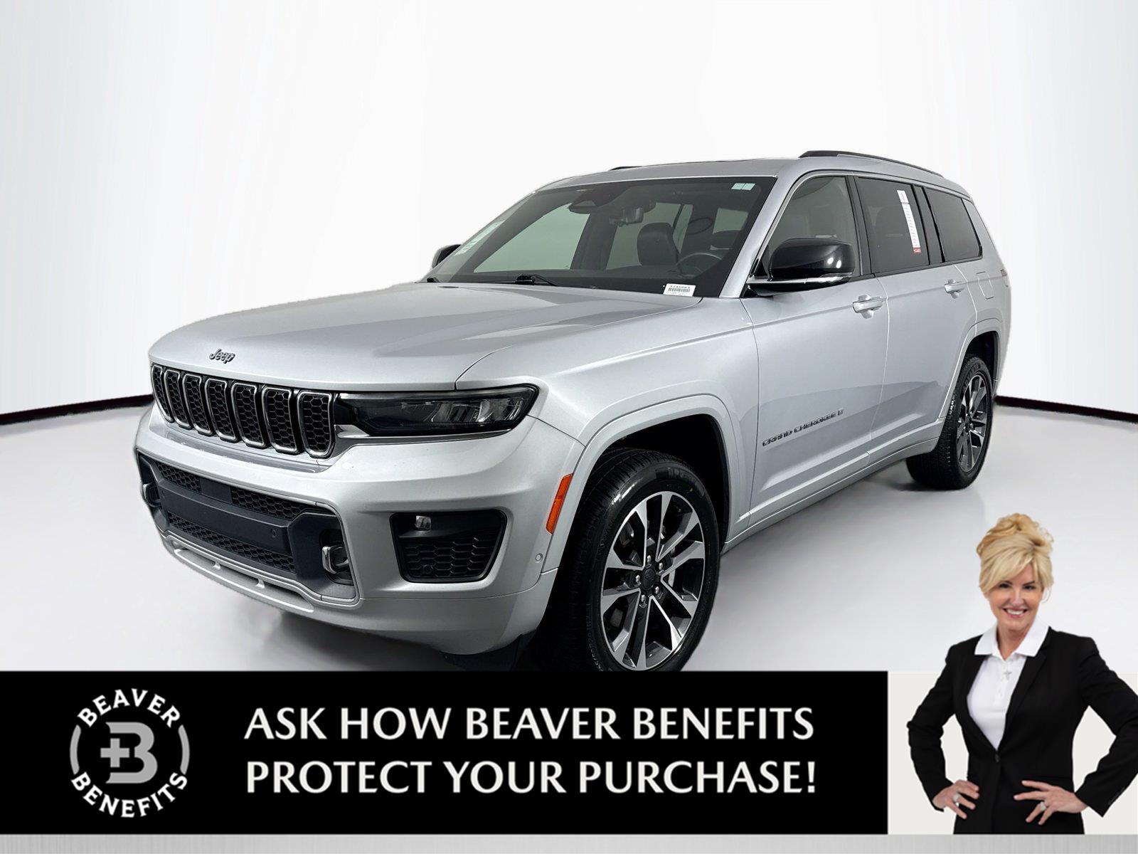 Silver Zynith 2021 Jeep Grand Cherokee L SUV / Crossover Four-Wheel Drive 8-Speed Automatic